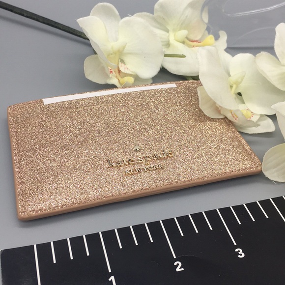 Kate Spade Small Slim Card Hold Joeley Rose Gold - Picture 8 of 8
